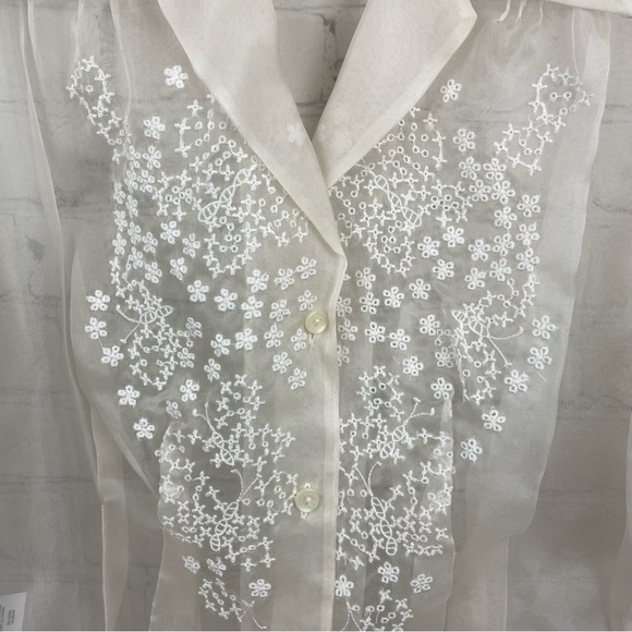 Ivory Embroidered Satin Jonas